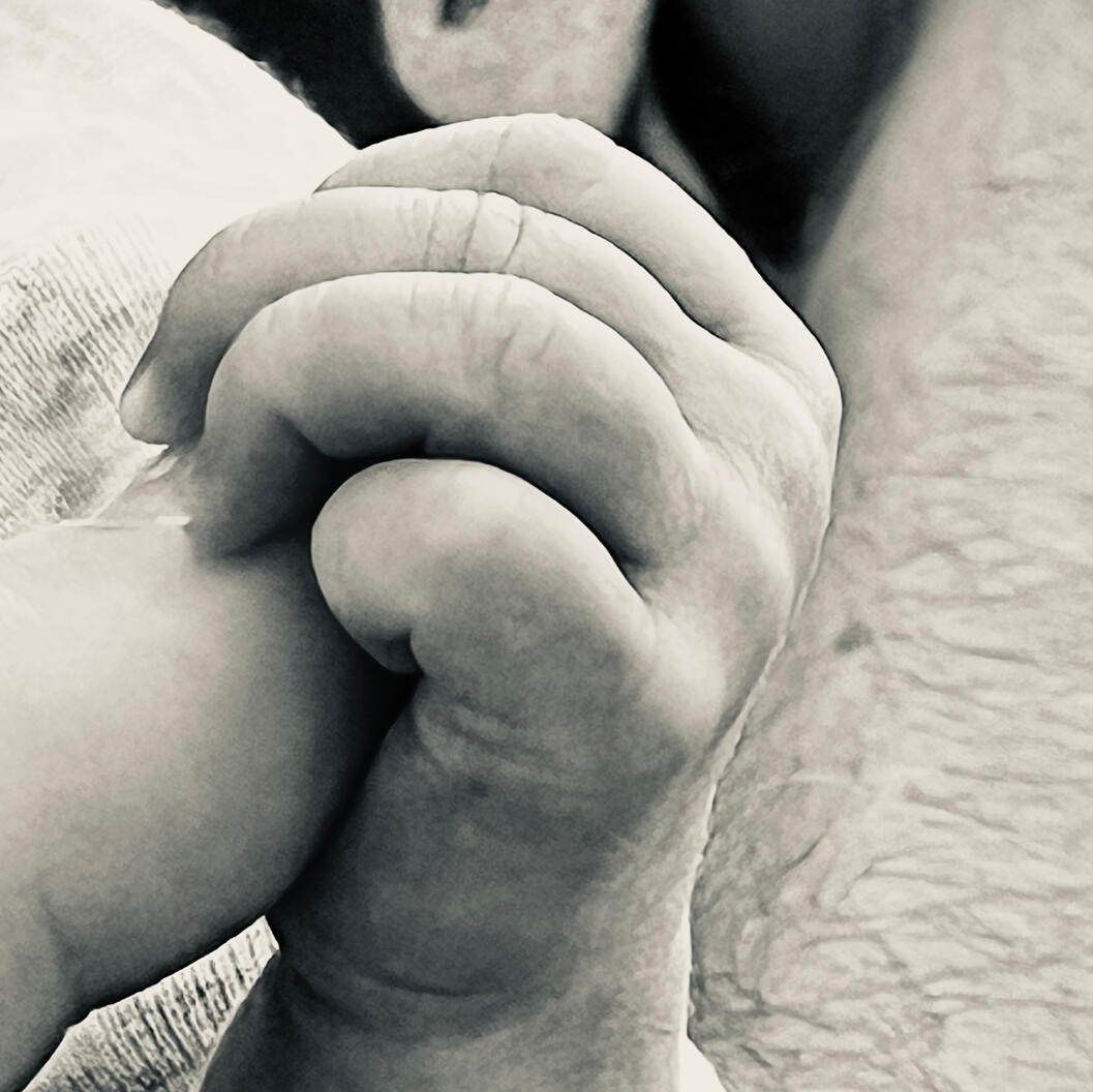 Image of a baby's hand